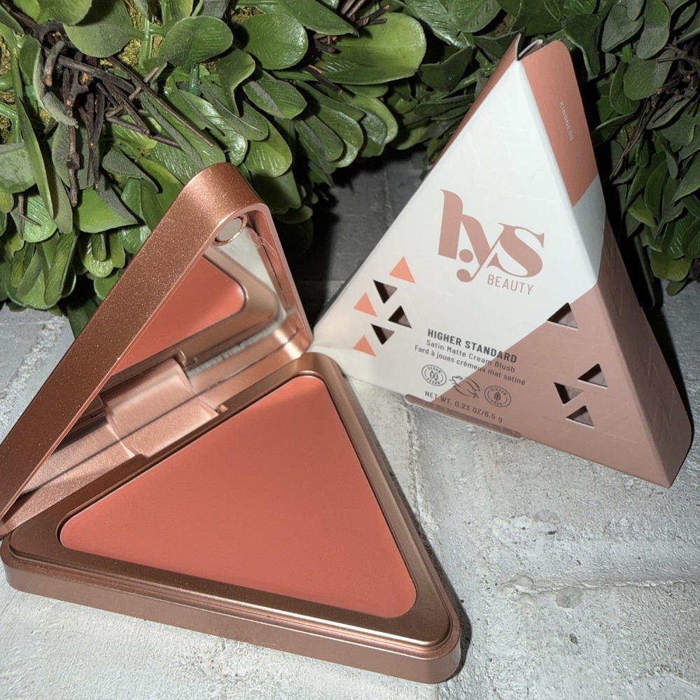 LYS Beauty, Higher Standard Satin Matte Cream Blush, Cruelty Free Shade Kindness